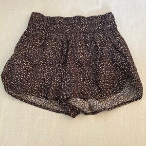 Free People movement high waisted shorts
